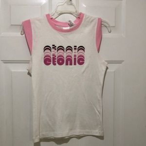 NWT Etonic Ladies Large SS workout top